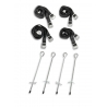 Kit d'ancrage pour trampoline - Set de 4 piquets