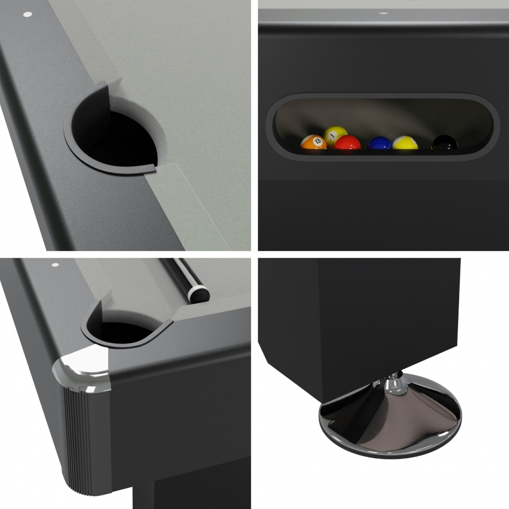 Billard americain plateau dinatoire et retour de boules 