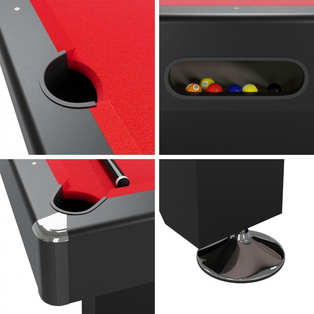 Billard americain plateau dinatoire et retour de boules 