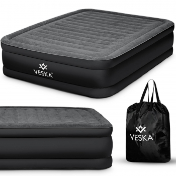 Matelas gonflable 2 places avec pompe électrique intégrée 