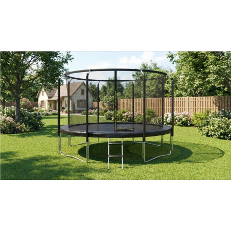 Trampoline Semi-Pro Jump4fun 12FT-366cm Noir