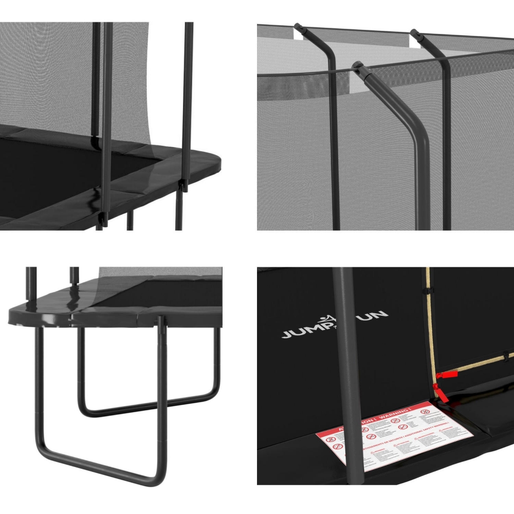 Trampoline Semi Pro - Rectangle 8 x 8FT - 244 x 244cm