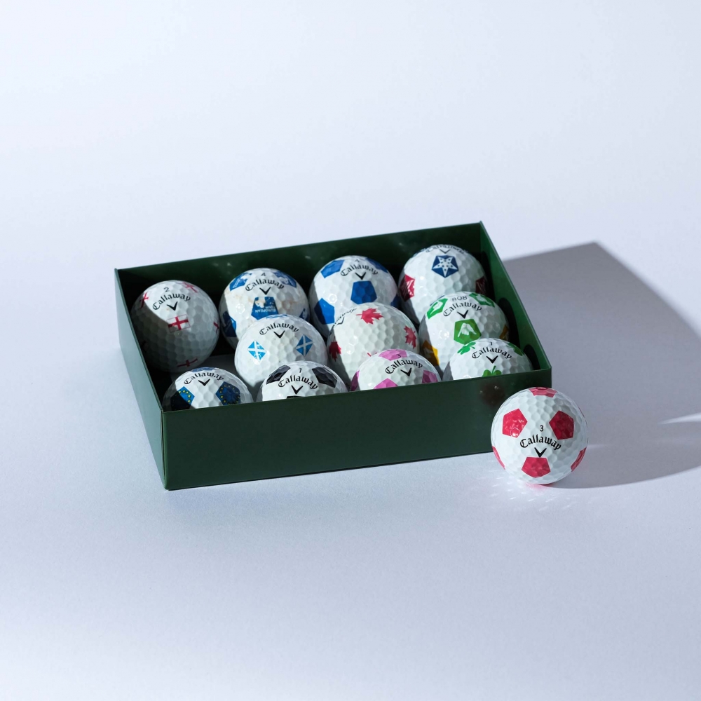 Balle de golf Callaway - Truvis Chrome Soft