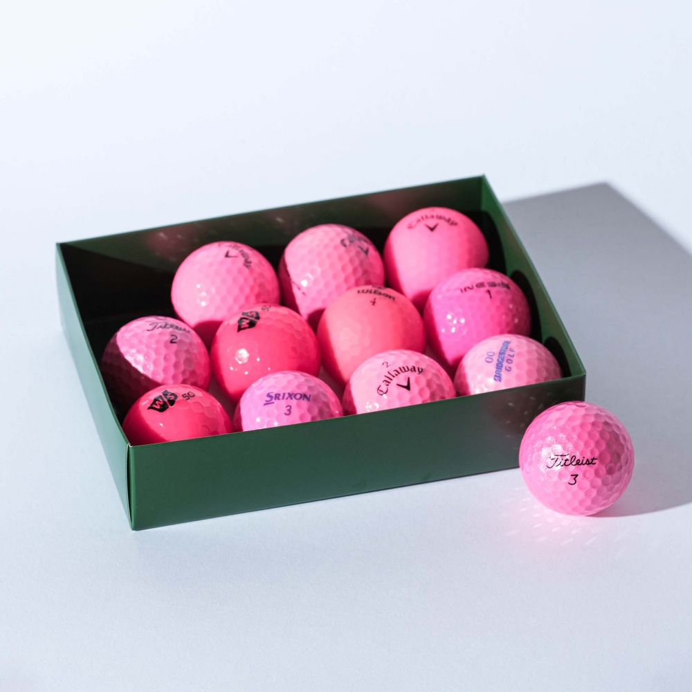 Balle de golf Mix Marques - Rose
