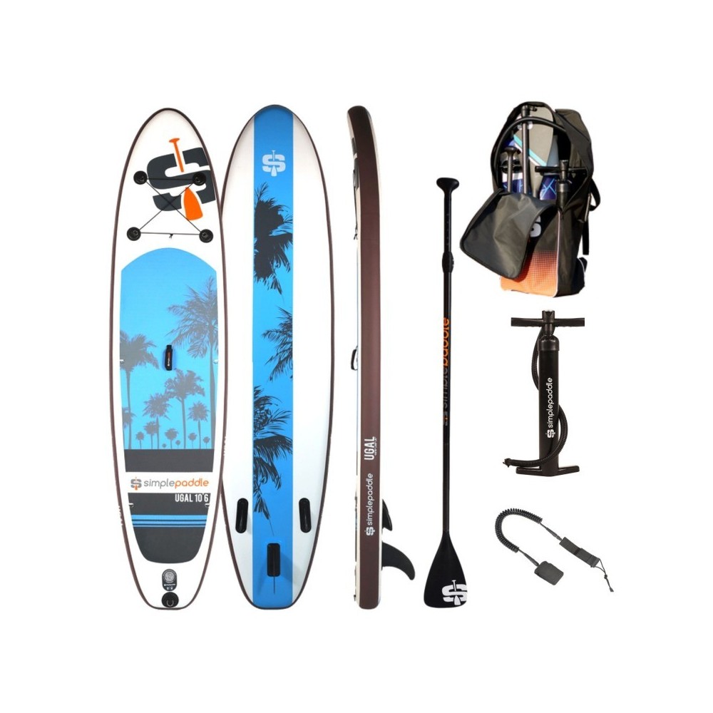 UGAL 10'6 PACK STAND UP PADDLE