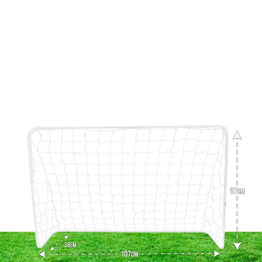 But de foot standard - taille XS - métal - 107 x 87 x 38 cm