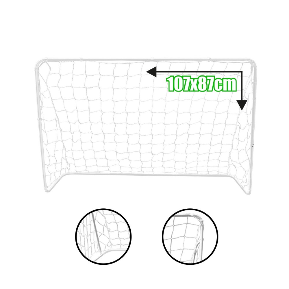 But de foot standard - taille XS - métal - 107 x 87 x 38 cm