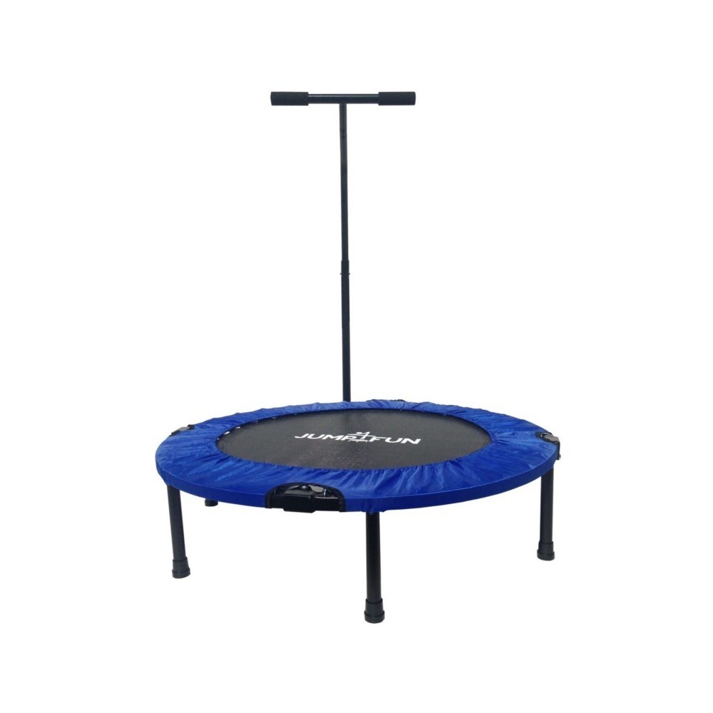 Trampoline fitness pliable 90 cm poignée réglable en hauteur en forme de T