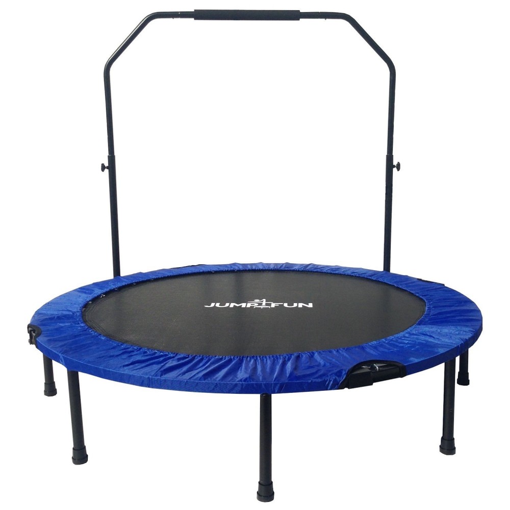Mini Trampoline Fitness Jump4fun Pliable Double-Bar - Ø122cm