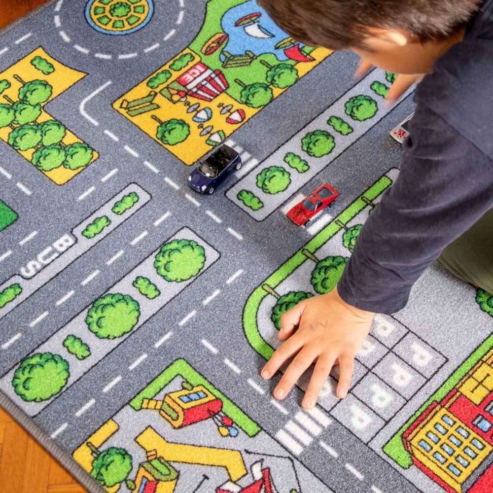Tapis de Jeux Enfant - Street 67 x 100 cm