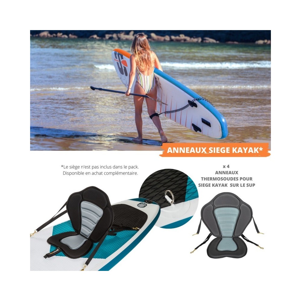 S2 10'2 PACK STAND UP PADDLE