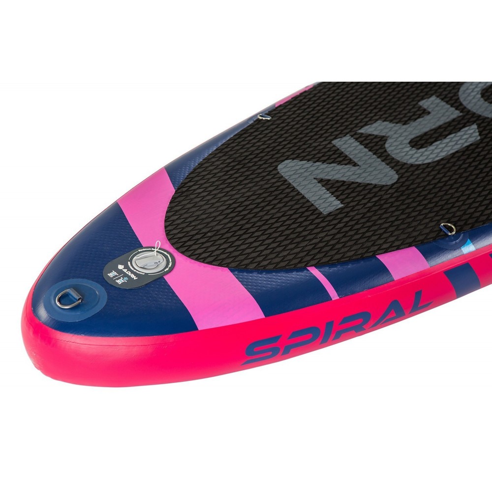 Stand up Paddle Gonflable 10'8 - SPIRAL ADRN 10'8 32'' 6'' (325x81x15) - avec Pompe, Pagaie, Leash et Sac de transport - Violet