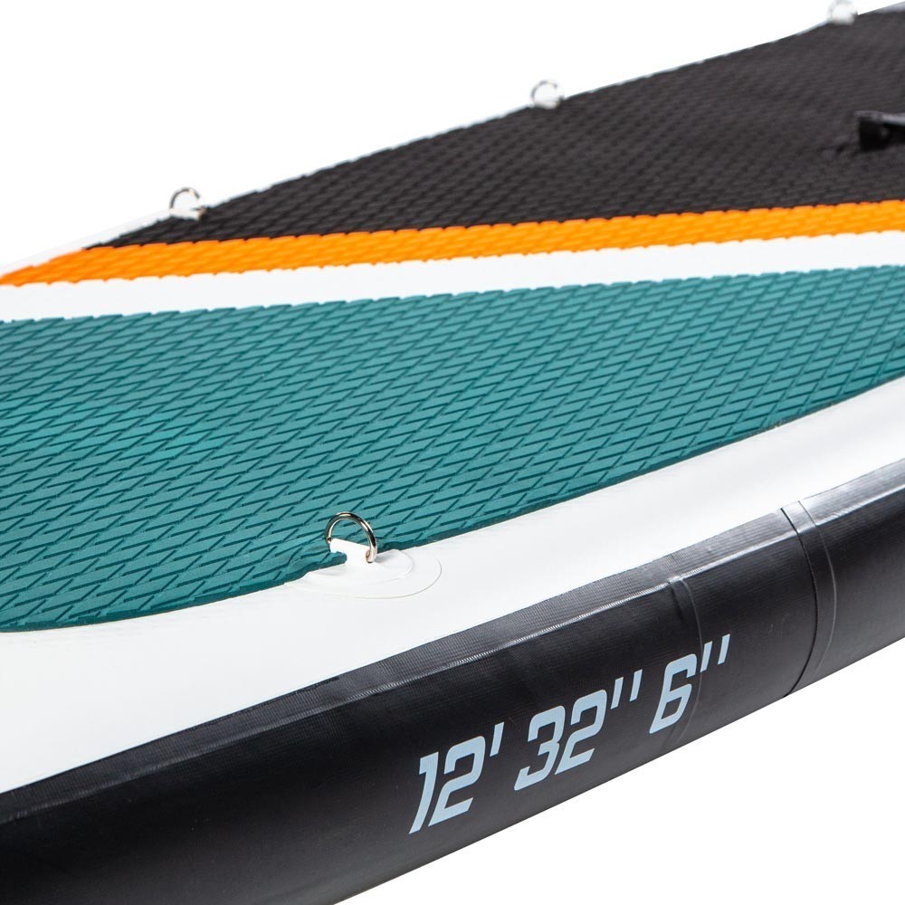 Stand up Paddle Gonflable Two 12'0 32'' 6'' (366x81x15cm) avec Pagaie, Leash, Pompe et Sac de Transport
