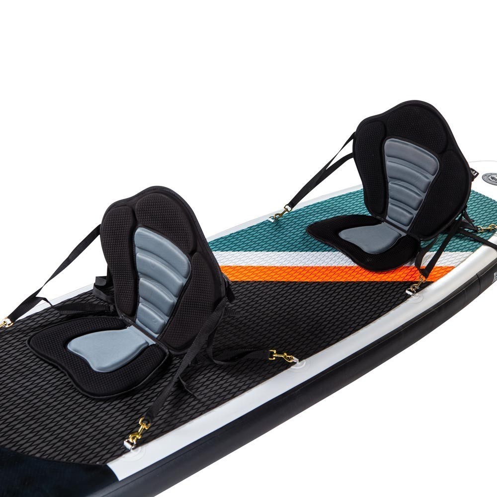 Stand up Paddle Gonflable Two 12'0 32'' 6'' (366x81x15cm) avec Pagaie, Leash, Pompe et Sac de Transport