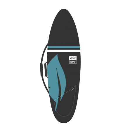 Housse de Transport pour planche de Surf - Taille 6'2