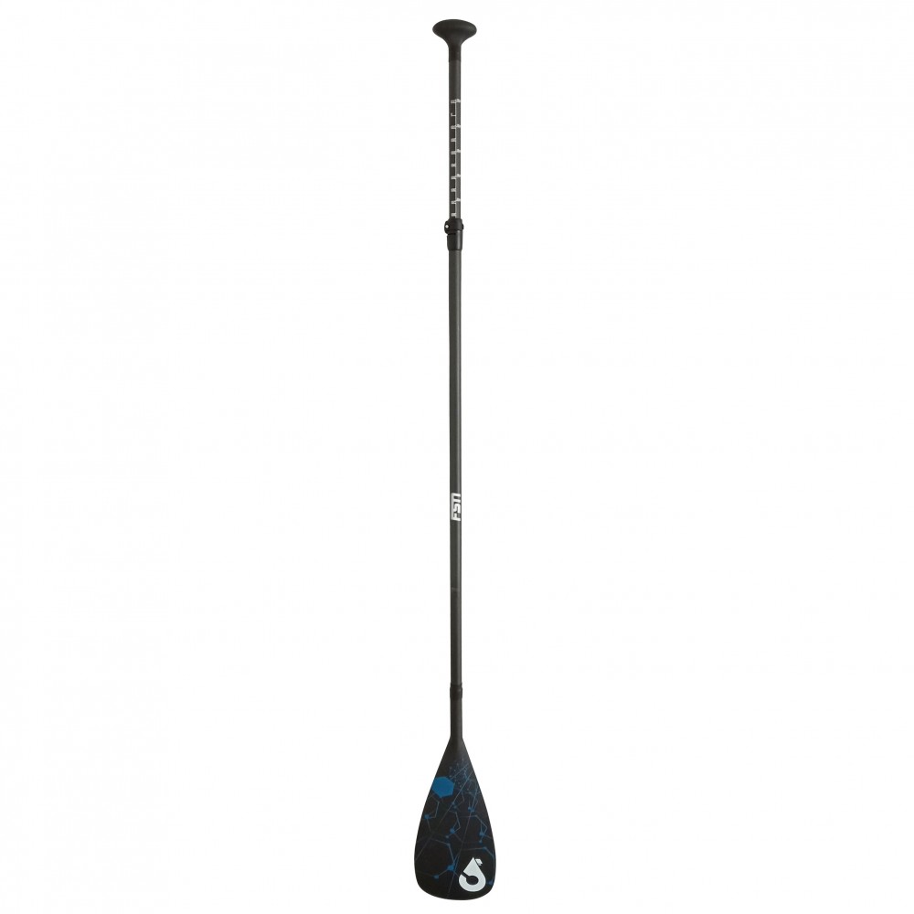 Pagaie EXPERT carbone FSN ajustable et démontable en 3 parties