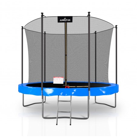 Trampoline extérieur Classique ø 305 cm- 10FT- Filet intérieur, Matelas de protection réversible et Echelle