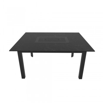 Table barbecue intégré pour 6-8 personnes 