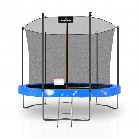 Trampoline extérieur Classique ø 305 cm- 10FT- Filet intérieur, Matelas de protection réversible et Echelle