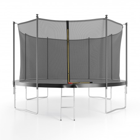 Trampoline extérieur 360 cm - filet de sécurité + matelas de protection + echelle - norme EU