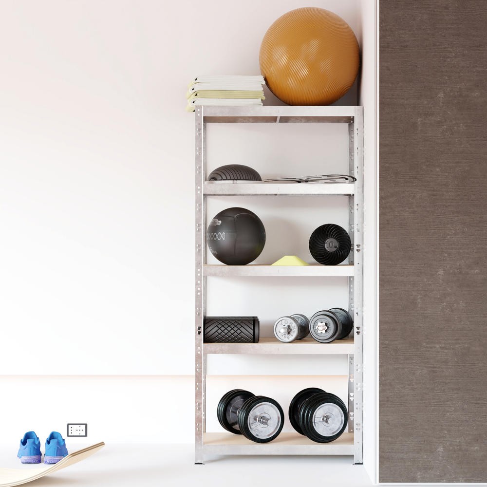 Etagère Charges Lourdes -150x70x30cm Gris